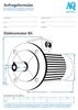 Elektromotor Anfrageskizze (im Bild) B3 AQ Pluss